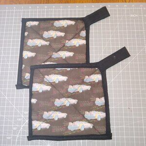 Back to the Future Cotton Insulated Pot Holders Set of 2
